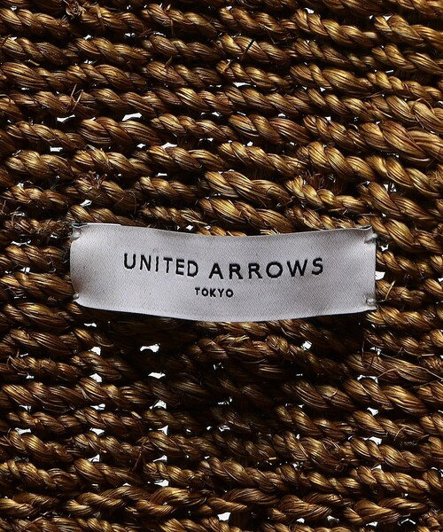 UNITED ARROWS トートバッグ ダブル ハンドル ABACA レディース