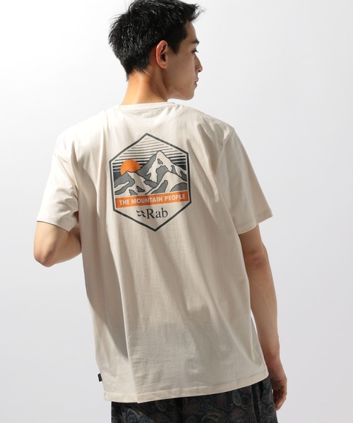 tシャツ 「RAB(ラブ)」Stance Mountain Peak Tee メンズ | Rab