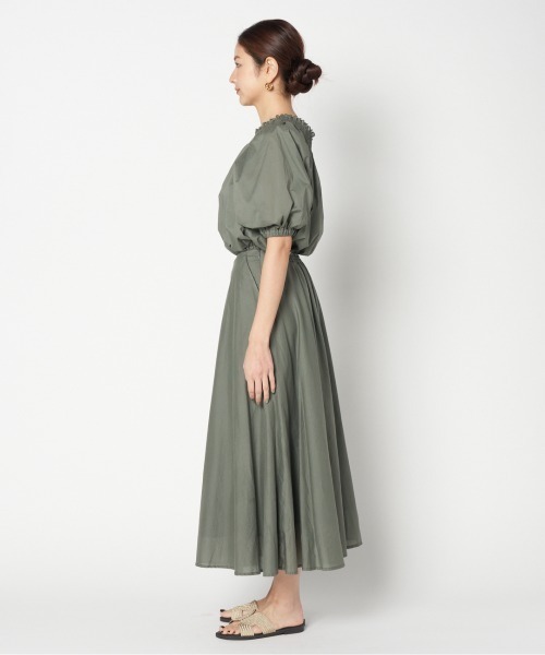HELIOPOLE スカート COTTON LAWN FLARED SKIRT : ZOZOTOWN Yahoo