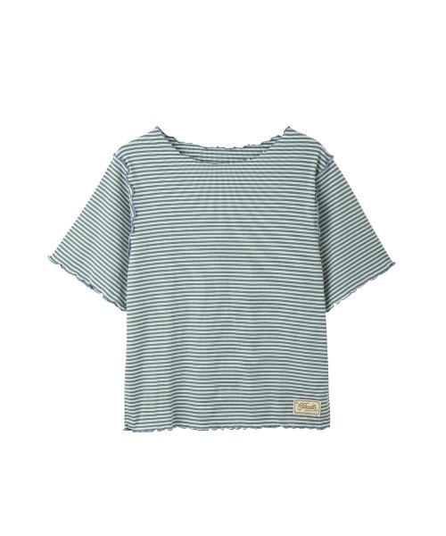 チュチュアンナ パジャマ ルームウェア ボーダーメローリブT