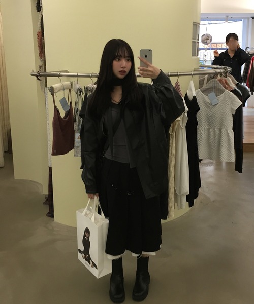 JUDIN（ジュディン） スカート 「ベルトSET」Belted layered pleats