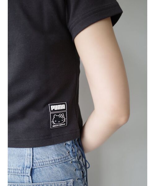 tシャツ 「PUMA×HELLO KITTY」GRAPHIC BABE TEE レディース PUMA tシャツ 「PUMA×HELLO KITTY」GRAPHIC BABE TEE レディース