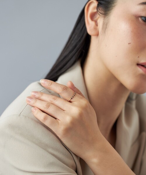 Jouete（ジュエッテ） 指輪 リング 「レイヤー」 K10YG リング