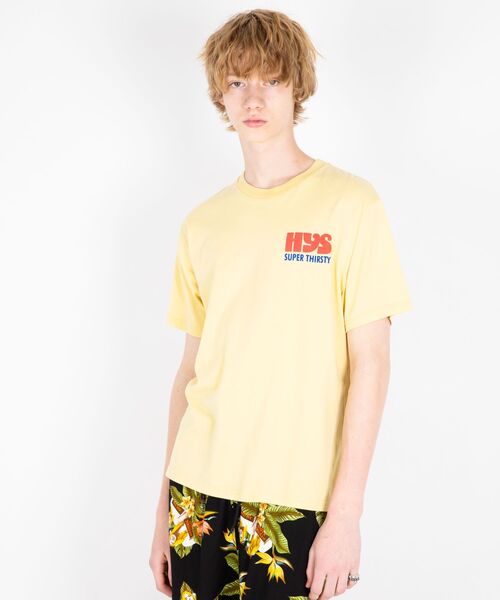 国内配送★HYSTERIC GLAMOUR★FRESH JUICE BAR Tシャツ HYSTERIC GLAMOUR tシャツ FRESH JUICE BAR Tシャツ メンズ