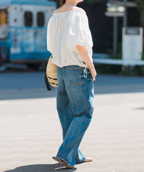 Spick＆Span ブラウス シャツ HYU オフショルブラウス