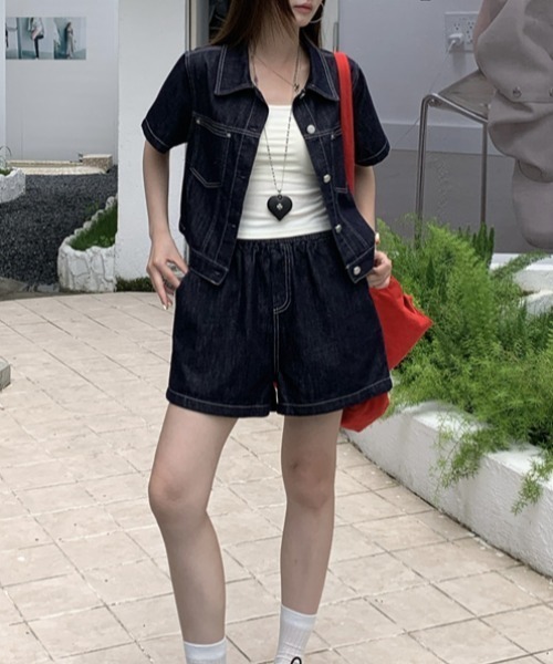 FAVORITO セットアップ デニムセットアップ レディース