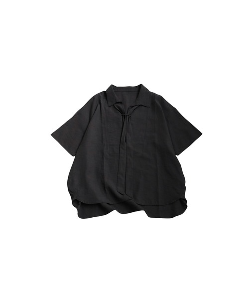 なお商品です antiqua（アンティカ） ブラウス シャツ スカーフ付きスキッパーシャツ