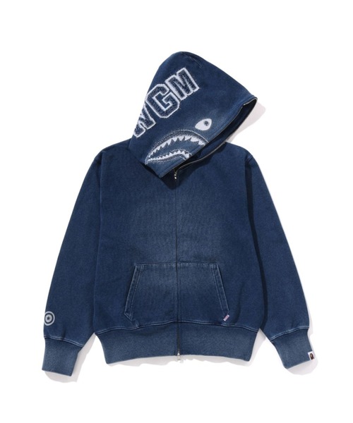APE パーカーレディース 正規品 A BATHING APE（アベイシングエイプ）の「BIG ABC CAMO CROPPED