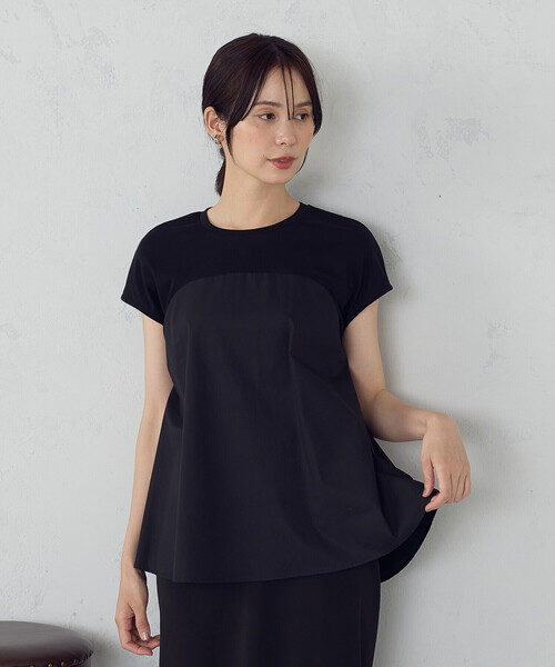 COMME CA ISM（コムサイズム） tシャツ ビスチェ風 コンビカットソー