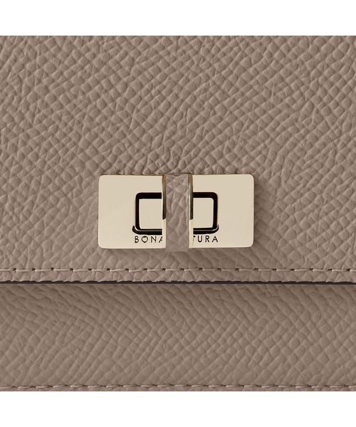 二つ折り財布 財布 ヴィットーリア コンパクトウォレット レディース メンズの画像