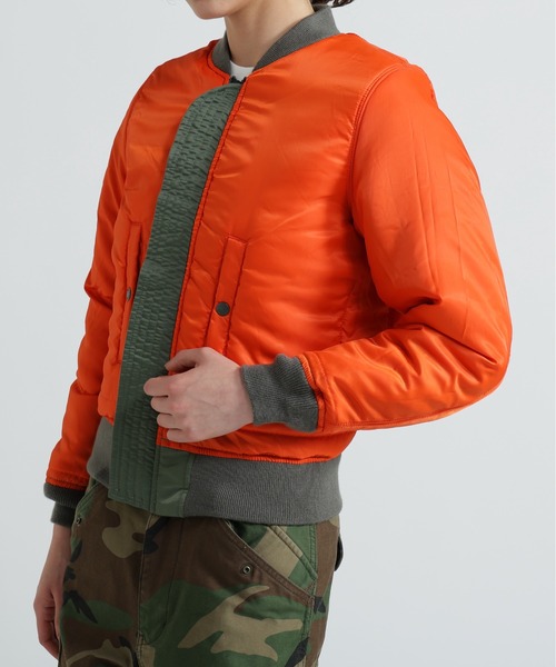 AVIREX（アヴィレックス） ma1 ma-1 「WOMAN」MA-1 コマーシャル ロゴ