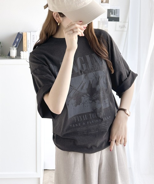 「classicalelf」 半袖Tシャツ MEDIUM ベージュ レディース
