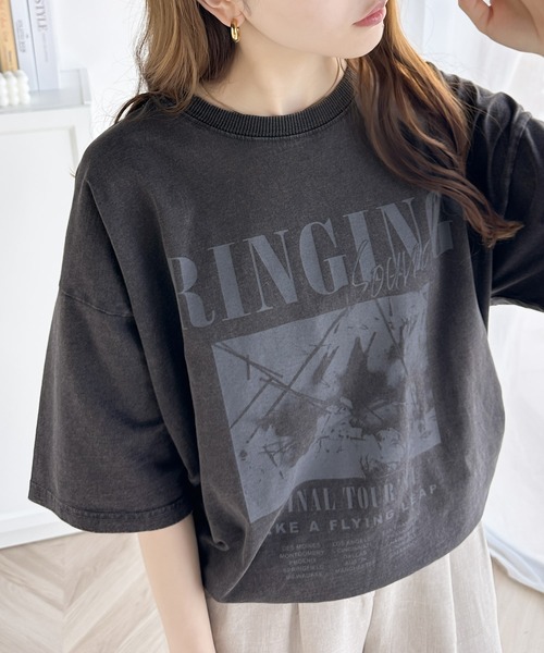 「classicalelf」 半袖Tシャツ MEDIUM ベージュ レディース