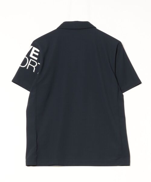 DESCENTE 「DESCENTE」 半袖ポロシャツ S ネイビー メンズ