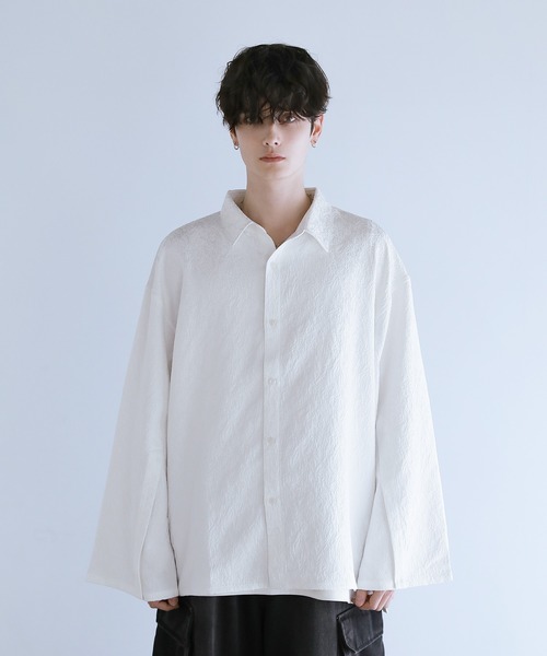 LILL 「LILL」 長袖シャツ L ホワイト メンズ : ZOZOTOWN Yahoo