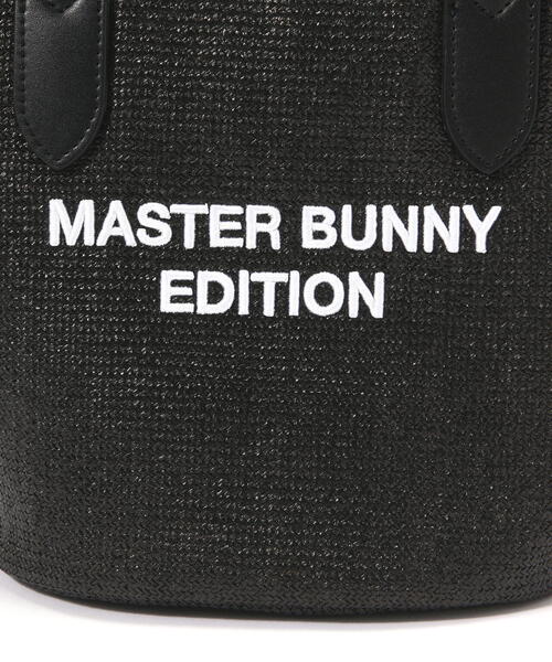 MASTER BUNNY EDITION ゴルフカートバッグ MASTER BUNNY EDITION ゴルフ 「MASTER EDITION」ラフィア調