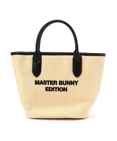 新品★MASTER BUNNY EDITION★カートバック MASTER BUNNY EDITION ゴルフ 「MASTER EDITION」ラフィア調