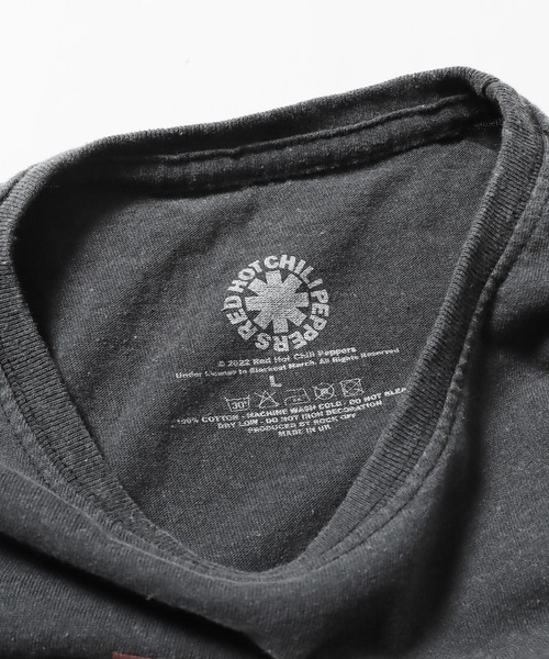 「THRIFTY LOOK」 「redhotchilipeppers」半袖Tシャツ L ホワイト メンズ