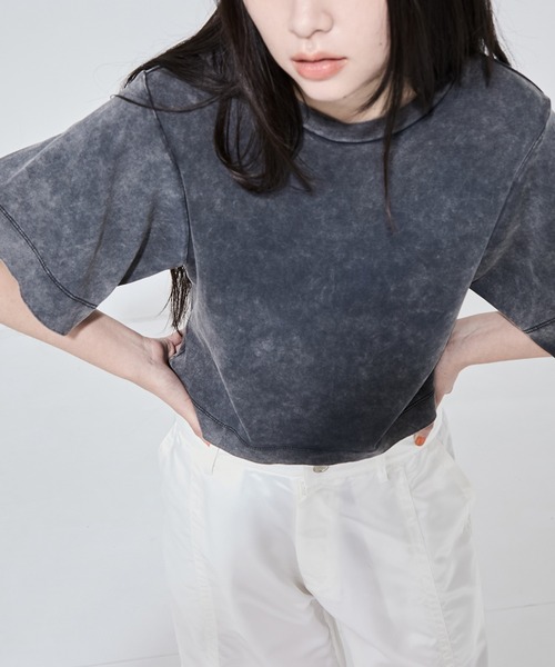 tシャツ 「STUDIOUS/ステュディオス」Faded Chibi Tee/フェイデッドチビTシャツ レディース STUDIOUS tシャツ 「STUDIOUS/ステュディオス」Faded Chibi Tee