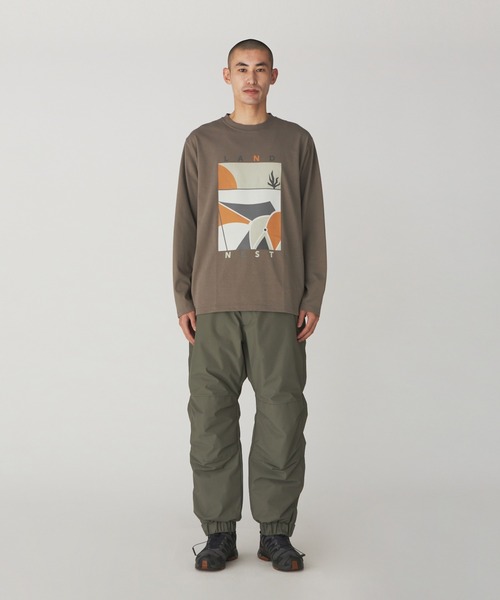 「Snow Peak」 長(zhǎng)袖Tシャツ X-LARGE ブラック メンズ