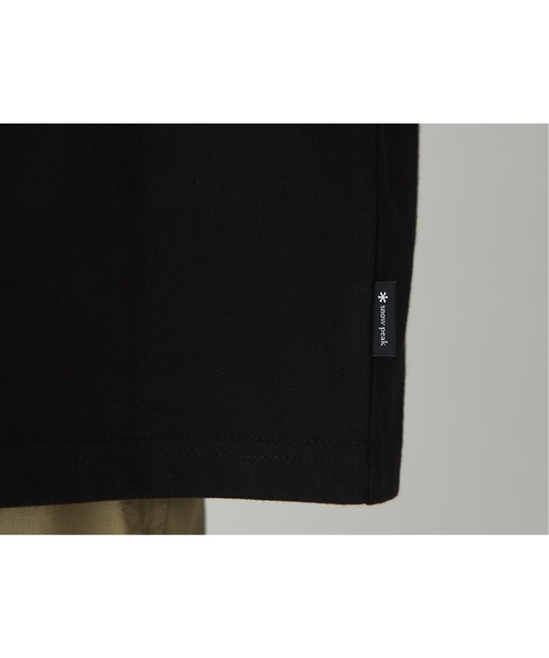 「Snow Peak」 長(zhǎng)袖Tシャツ X-LARGE ブラック メンズ