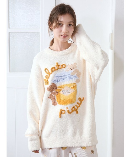 ジェラートピケ 部屋着 グレー Ｆ 新品未使用品 柔らかい 着やすい かわいい アラフォーのオッサンが「ジェラートピケ」のレディース福袋で