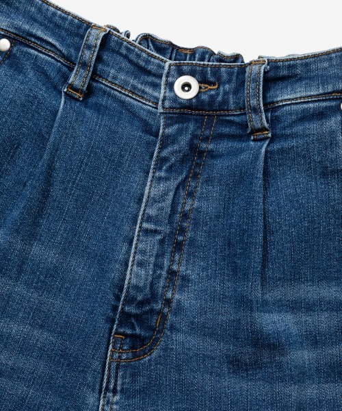 [rehacer] обработка Denim брюки LARGE голубой мужской 