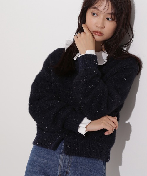 【週末限定セール⭐︎新品未使用】MDBネイビー ビッグカーディガン N.Natural Beauty Basic（エヌ ナチュラルビューティーベーシック