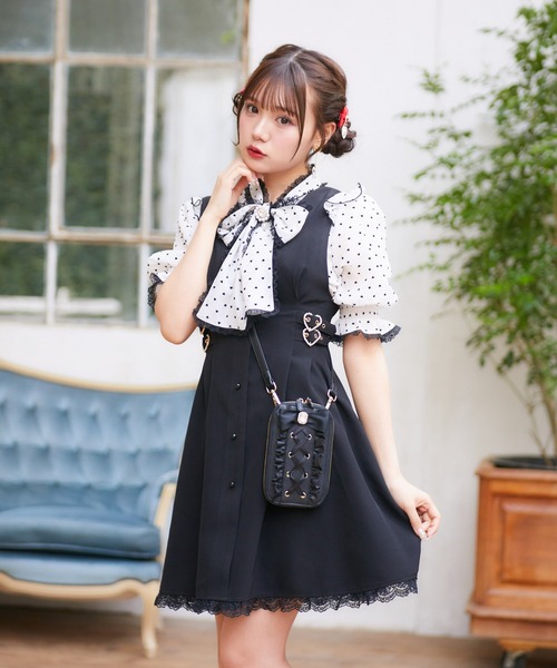 「ROJITA」 半袖ブラウス FREE アイボリー レディース_画像5