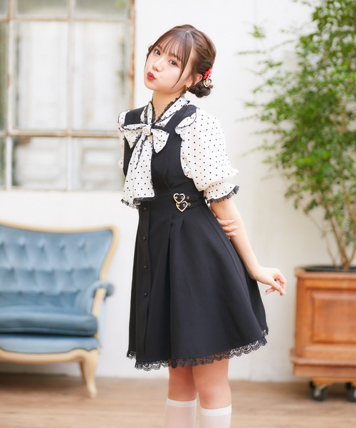 「ROJITA」 半袖ブラウス FREE アイボリー レディース_画像8