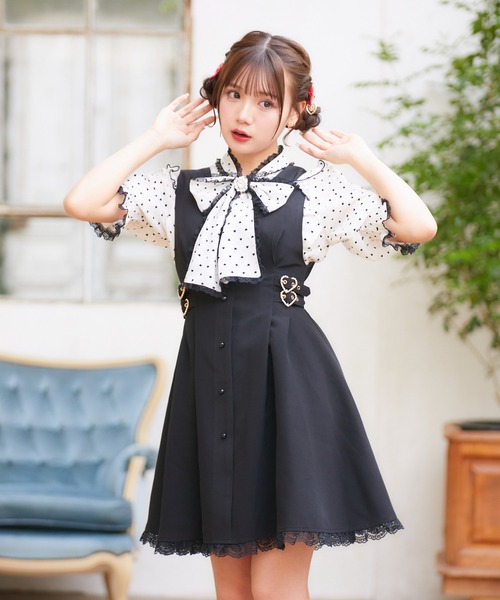 「ROJITA」 半袖ブラウス FREE アイボリー レディース_画像9