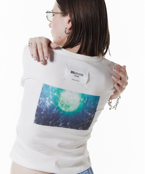 tシャツ 「EVA×JOSE」THE ENDING T-SHIRT/エンディングTシャツ レディースの画像