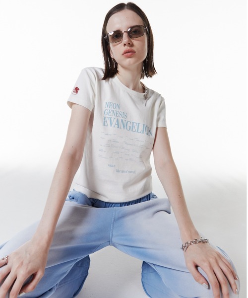 tシャツ 「EVA×JOSE」THE ENDING T-SHIRT/エンディングTシャツ レディースの画像