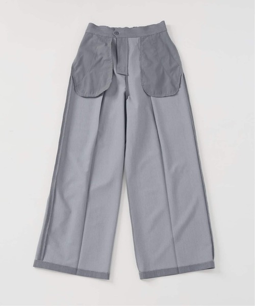 SLOBE IENA（スローブイエナ） スラックス パンツ 「WEBのみ4サイズ