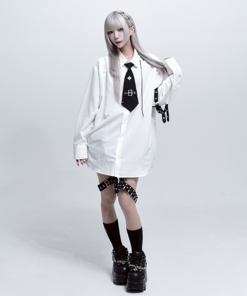 REFLEM（レフレム） ブラウス シャツ 「REFLEM/レフレム」ステッチ入り