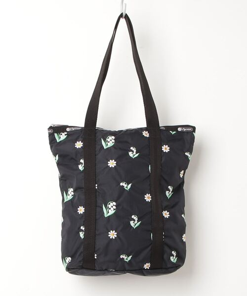 Chesty」 刺繍トートバッグ「LeSPORTSACコラボ」 - ネイビー