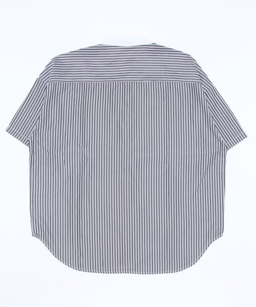 「HLM」 半袖シャツ LARGE グリーン メンズ_画像5