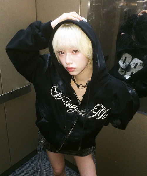 MIDNIGHT move（ミッドナイトムーブ） パーカー A'GEM/9 × .kom