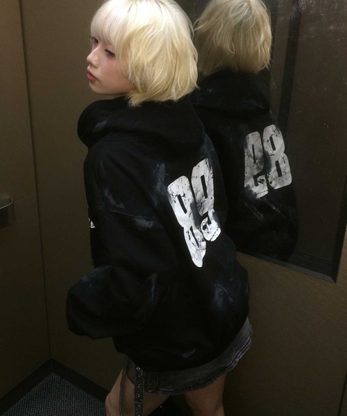 MIDNIGHT move（ミッドナイトムーブ） パーカー A'GEM/9 × .kom