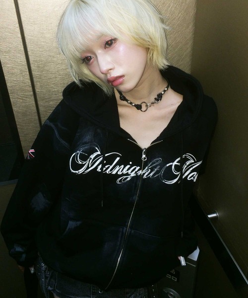 MIDNIGHT move（ミッドナイトムーブ） パーカー A'GEM/9 × .kom