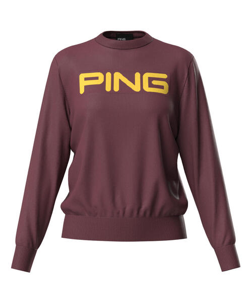 PING（ピン） ニット セーター 「PING APPAREL」10カラークルーネック