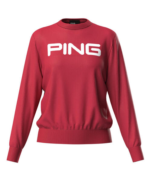 PING（ピン） ニット セーター 「PING APPAREL」10カラークルーネック