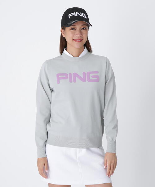 PING（ピン） ニット セーター 「PING APPAREL」10カラークルーネック