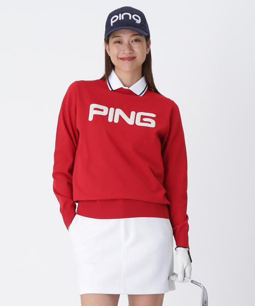 PING（ピン） ニット セーター 「PING APPAREL」10カラークルーネック