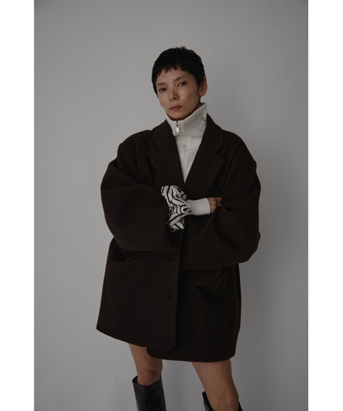 VION ニット セーター Zip Up HighNeck Knit / ジップアップハイネック