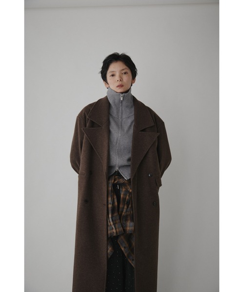 VION ニット セーター Zip Up HighNeck Knit / ジップアップハイネック