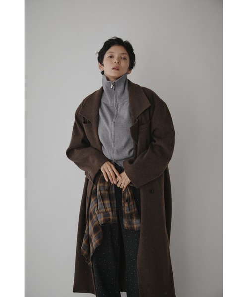 VION ニット セーター Zip Up HighNeck Knit / ジップアップハイネック