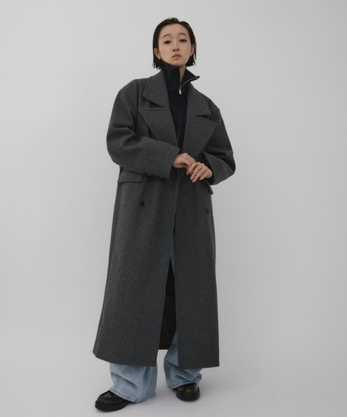 VION ニット セーター Zip Up HighNeck Knit / ジップアップハイネック