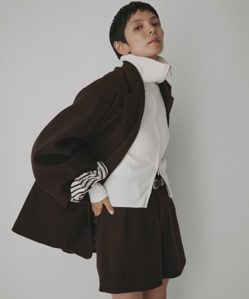 VION ニット セーター Zip Up HighNeck Knit / ジップアップハイネック