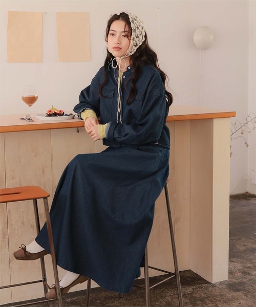 gato様専用♡*theory luxe 定価3.5万 デニムシャツ 40 公式サイト